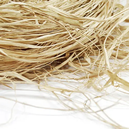 Euro Flora is natural raffia. +/- 1Kg.