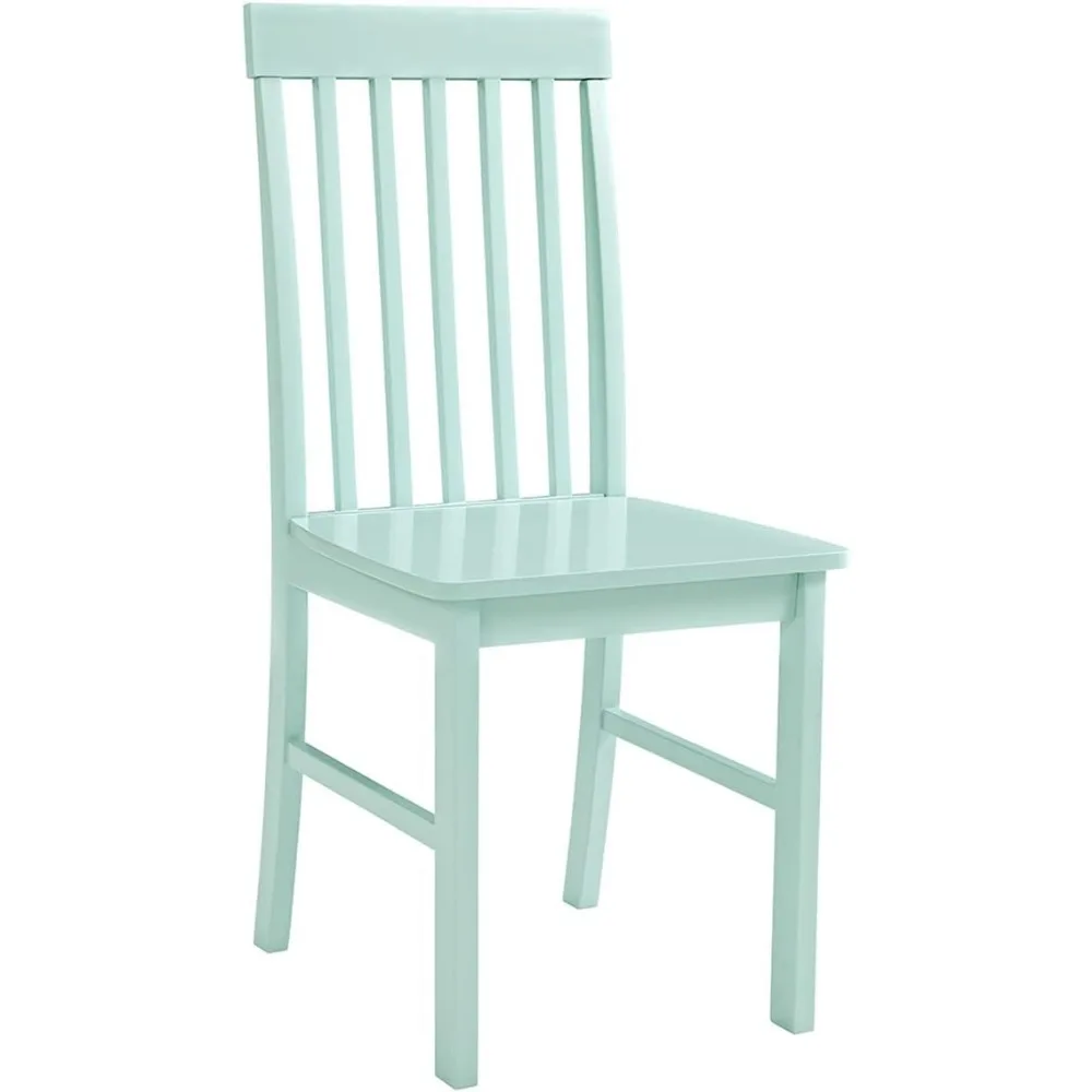 Cor moderna sala de jantar conjuntos, restaurante conjunto, branco e verde, 4 pessoas, 48 polegadas