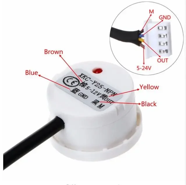 Non contact liquid level sensing switch sensor