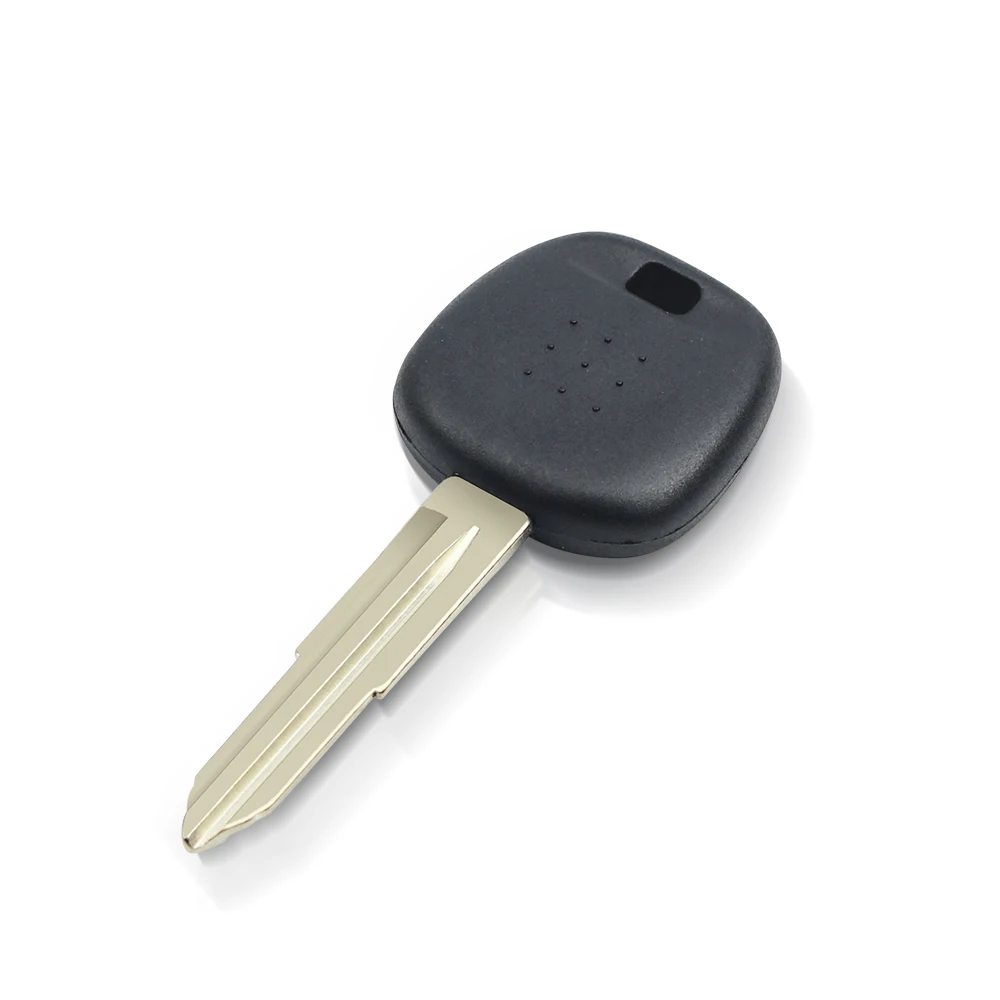 KEYYOU Transponder Chip Key Shell Blank Car Key Case For Toyota 2002 2003 2004 2005 Uncut TOY41 Blade No Chip Fob