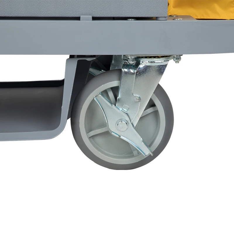 2025 Prezzo scontato in fabbrica Carrello per la pulizia del bucato Carrello per la pulizia del servizio della stanza dell'hotel dell'ospedale