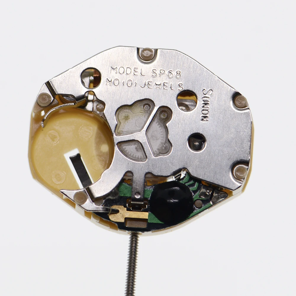 Movimento Sunon SP68 Movimento al quarzo Accessori per orologi Parti di riparazione Sweep Secondo movimento Stesso movimento meccanico a 3 lancette