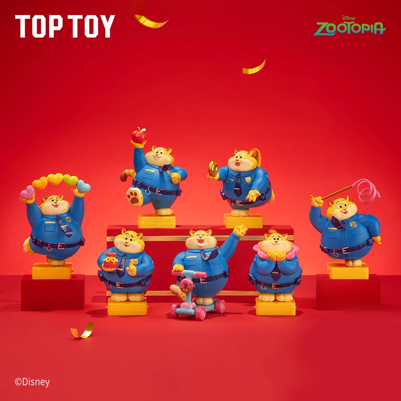 

Toptoy Disney Zootopia Leopard Lucky Series Handmade Leopard Officer Valentine'S Day Gift Children Gift Festival Gift Birthday