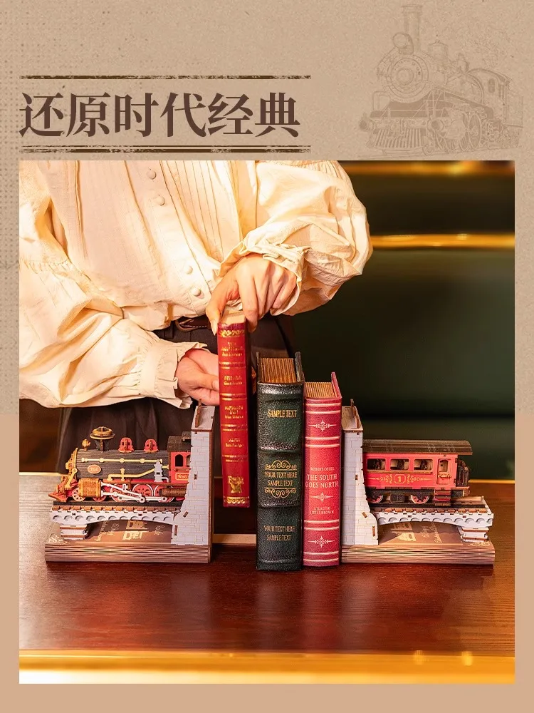 Rolife タイムブックストア DIY 手作りブロックおもちゃ アートハウス 本組み立て ミニチュアシーン ブロックおもちゃ フェスティバルギフト