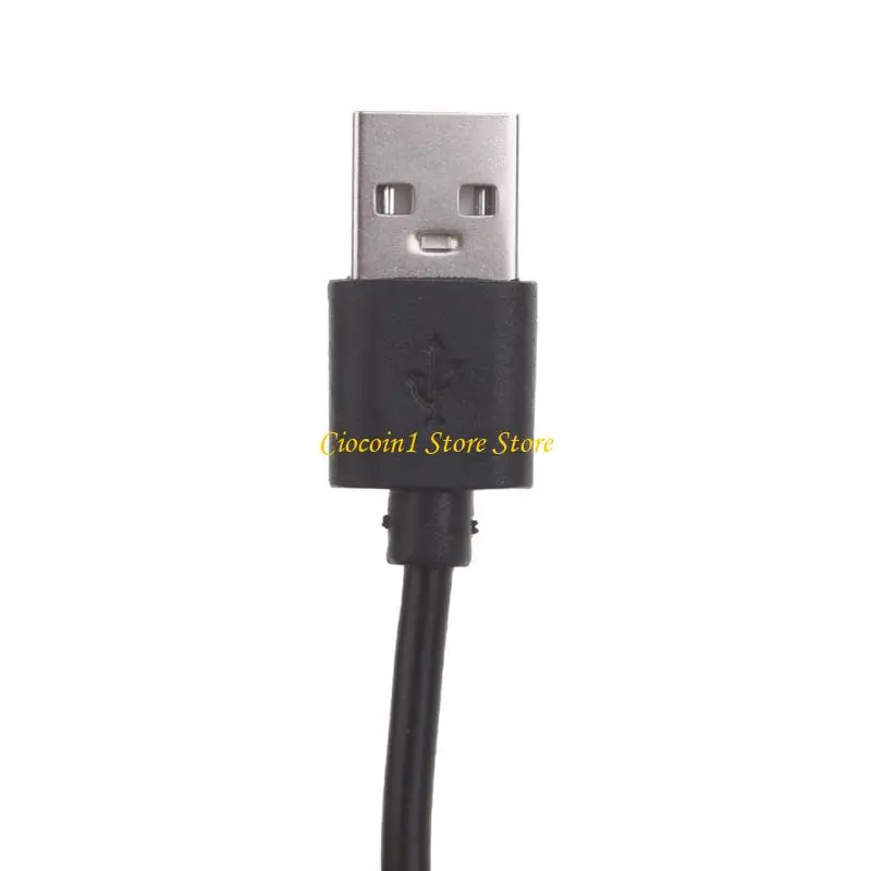 A3PC 10mm USB to Micro USB Male Cable with Extended Tip Efficient 1m/3.3ft