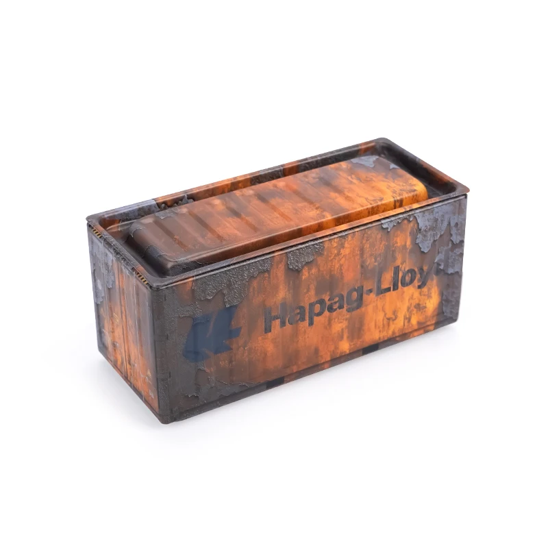 Mini ijzeren opbergdoos Miniatuur ijzeren opbergdoos Creatieve decoratie Verzamel kleine voorwerpen Desktop Mini containermodel Kerstcadeaus