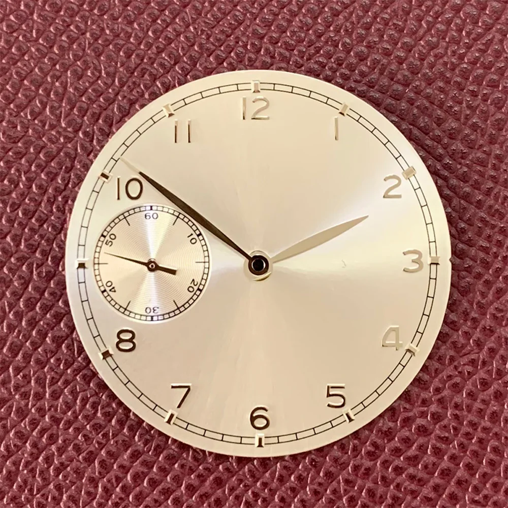 Großhandel 37mm Zifferblatt + Zeiger für ET6497 3600 Uhrwerk Ersatz-Zifferblatt Schwarz/Weiß/Grün/Blau Ersatzteile – Detail 3