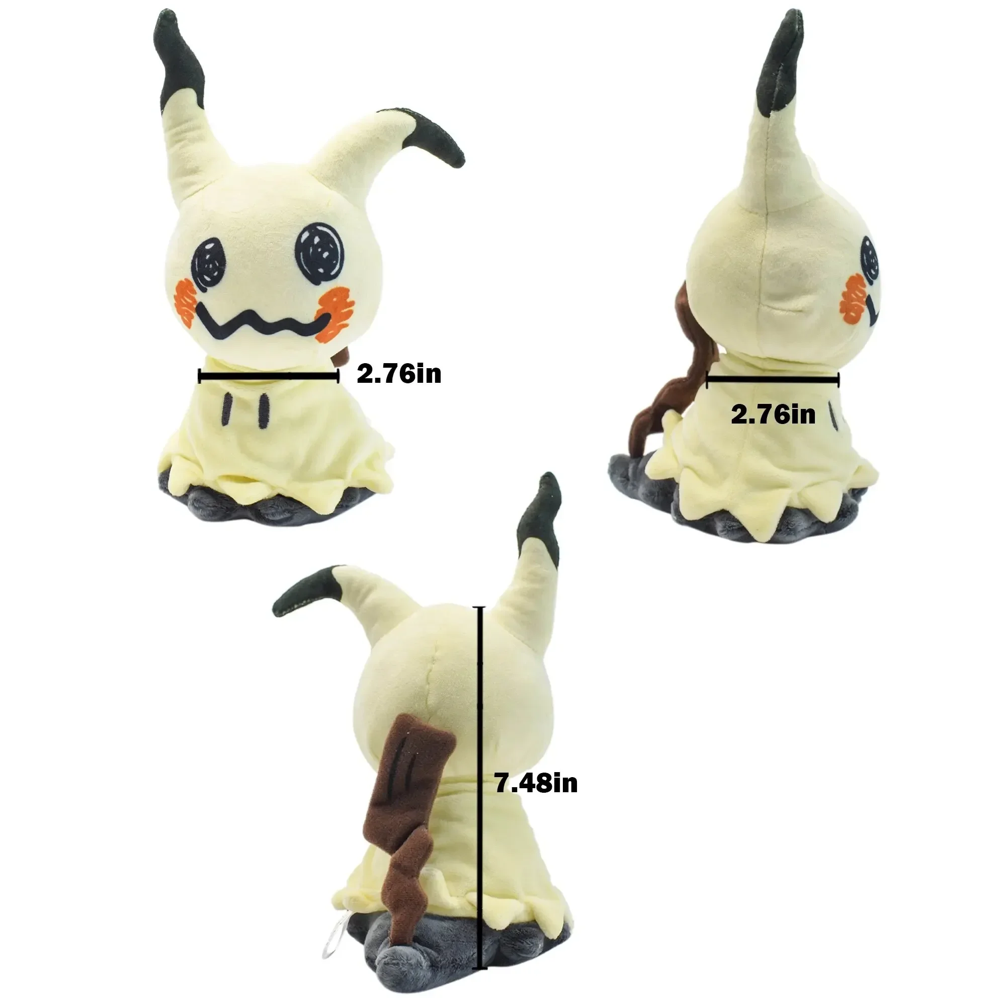 Mimikyu Eevee Stuffed Plush Toy,Birthday Kids Gifts,Christmas,Anime Character Dolls 7\