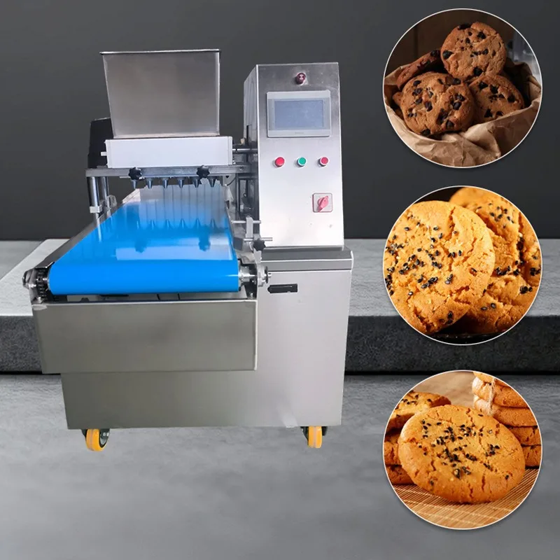 Chocolate chip cookie forming automatic baking processing machinery