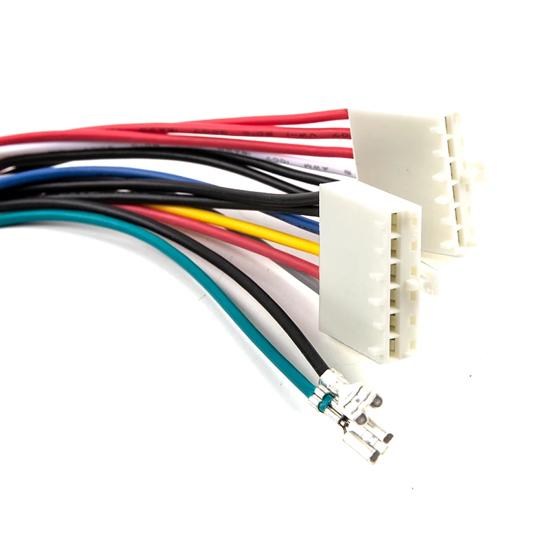 20Pin ATX إلى 2-Port 6Pin AT وصلة كابل محول الطاقة للكمبيوتر 286 386 486