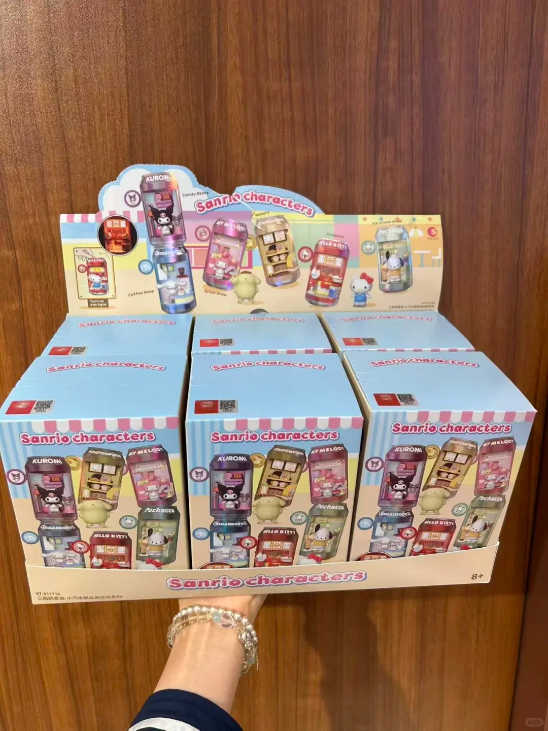 Auf Lager Original Sanrio Blind Box Soda Can Dessert Shop Serie Echte Kreative Beleuchtete Dekoration Sammlerstücke Geschenke – Detail 15