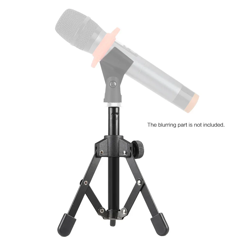 MS-12 Mini Foldable Desktop Tabletop Tripod Microphone Mic Stand Holder