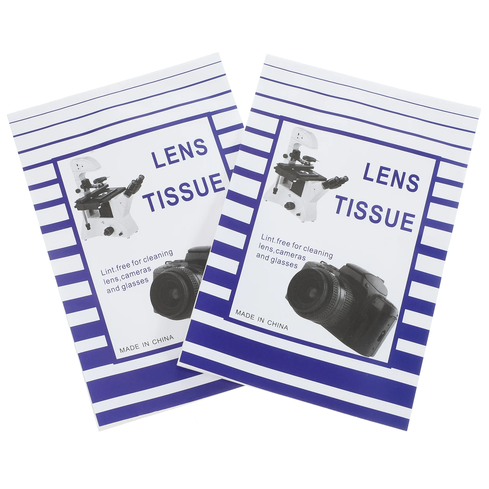

100 pcs Lens Paper Cleaning Glasses Wipes Camera Tissue for Electronics LCD Monitor Eyeglasses Swim Goggles Dry Clean Prevent