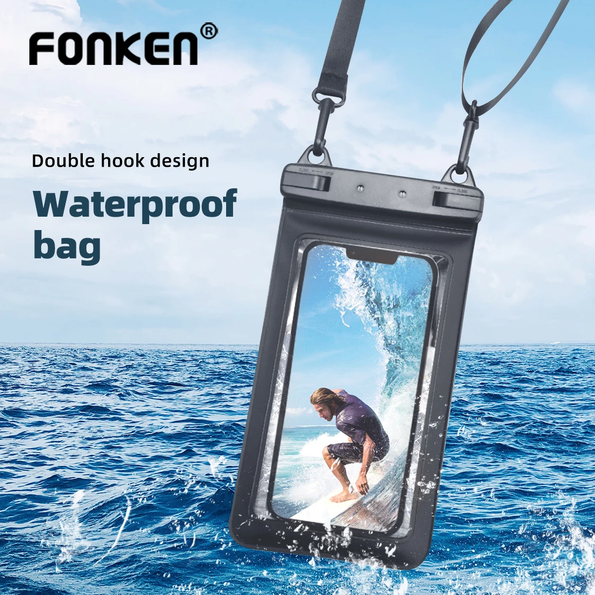 Water Proof Bag Mobile Phone Pouch Waterproof Smartphone Case Swimming PVC Cover for iPhone 12 Pro Xs Max XR X 8 7 Galaxy S10