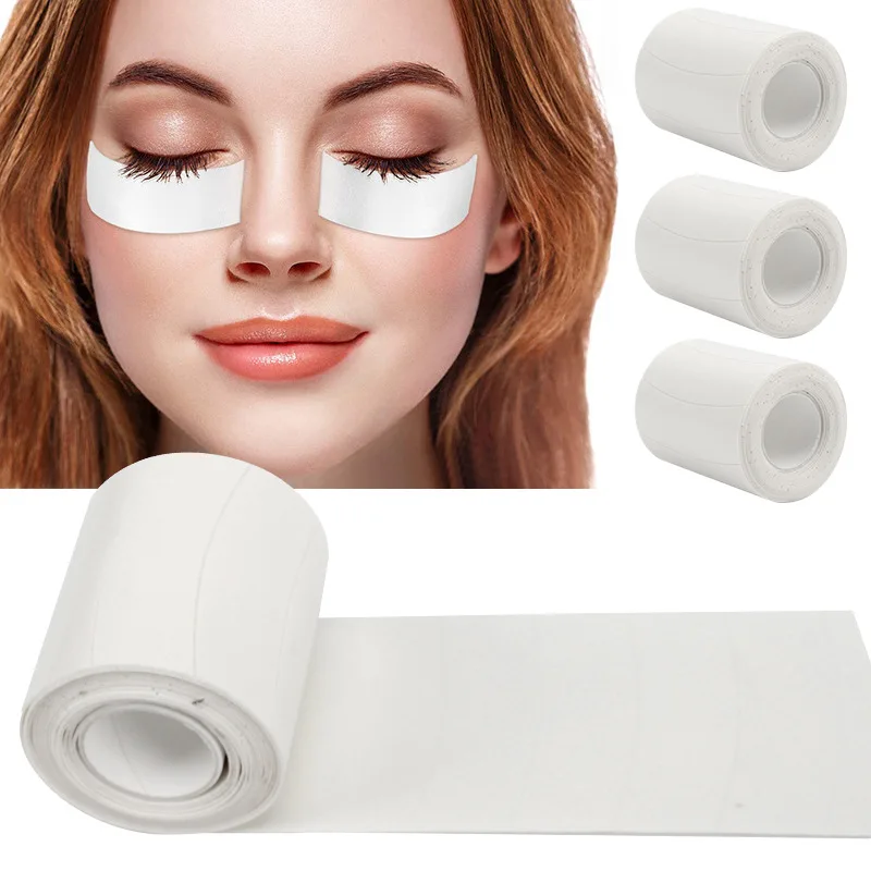 110Pcs/Roll Foam Eye Patch Eyelid Lifting Micropore Easy Tear Tape Breathable Eyelash Extension Sticker Beauty Tools Accessories