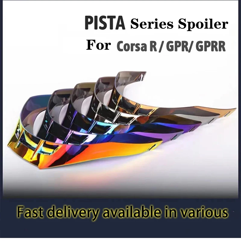 Course Pista GP R GP RR Spoiler Model Spoiler Helmet Accessories