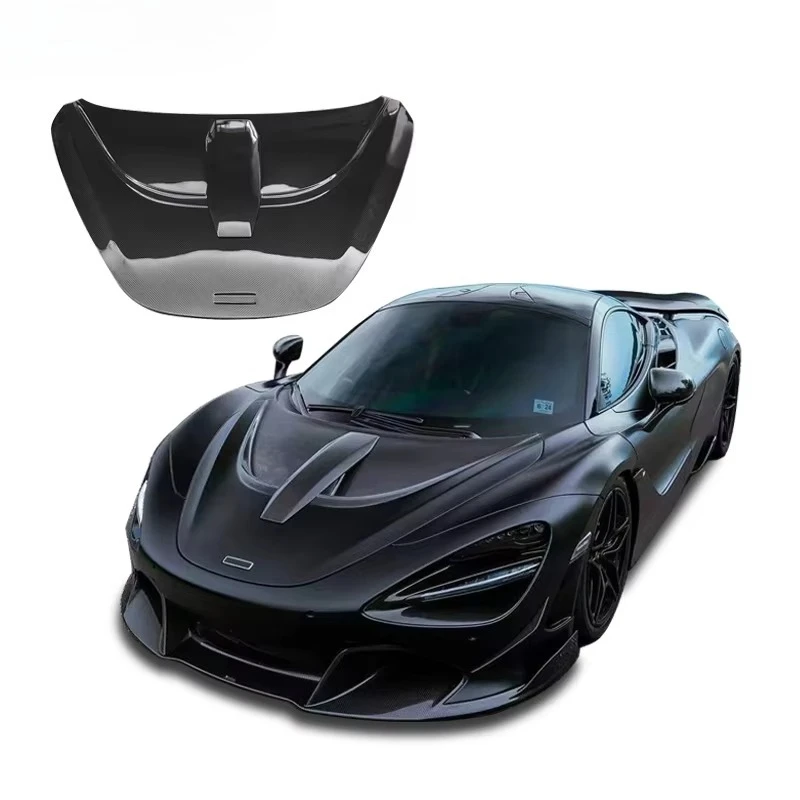 

Замена и модификация материала из углеродного волокна Novitec для капюшона McLaren 720S.