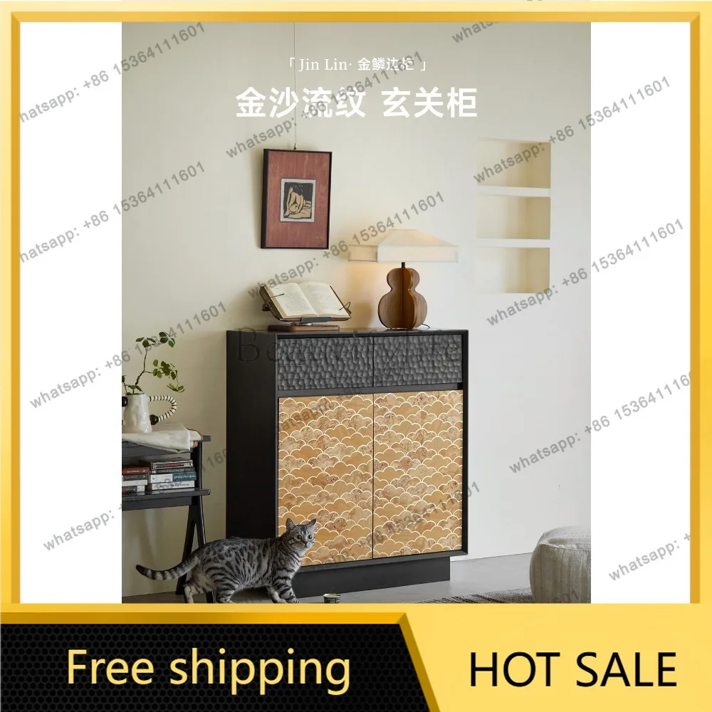 LD entryway sideboard wall-side cabinet for living room vintage sofa sideboard