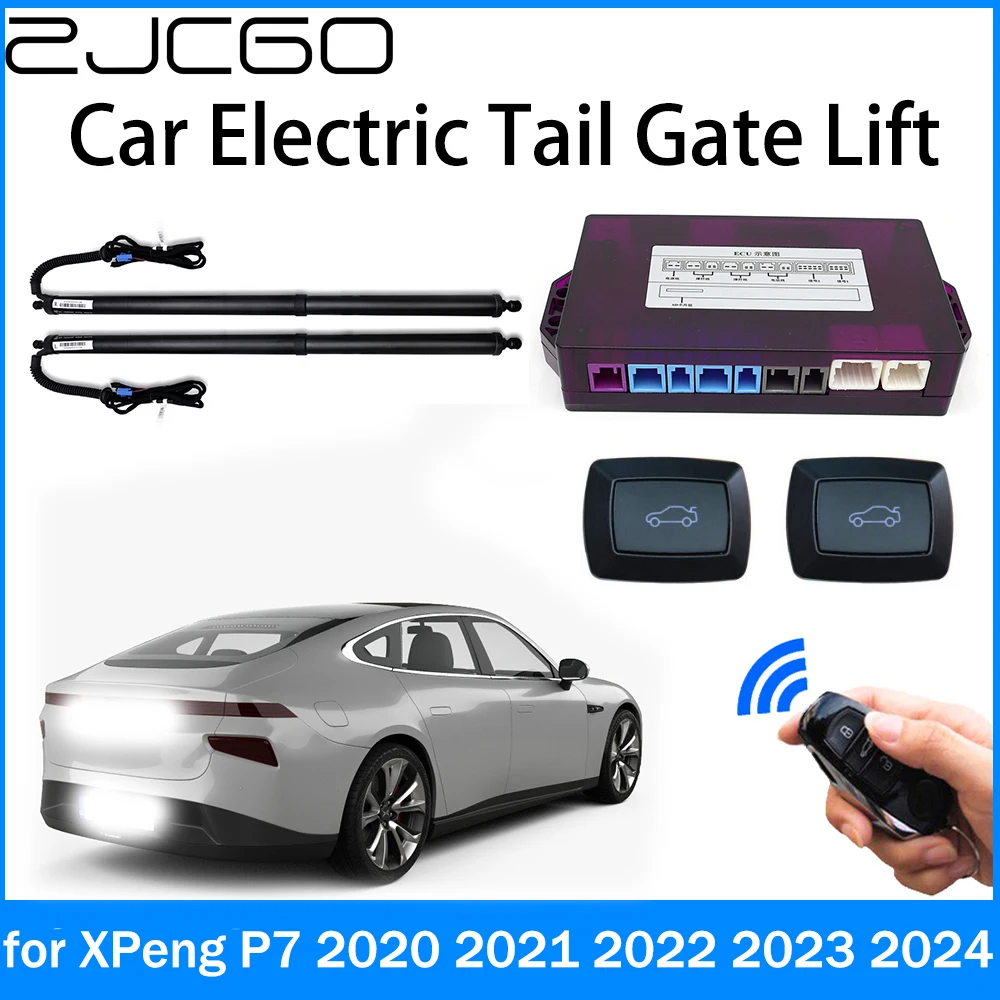 

ZJCGO Power Trunk Electric Suction Tailgate Intelligent Tail Gate Lift Strut for XPeng P7 2020 2021 2022 2023 2024