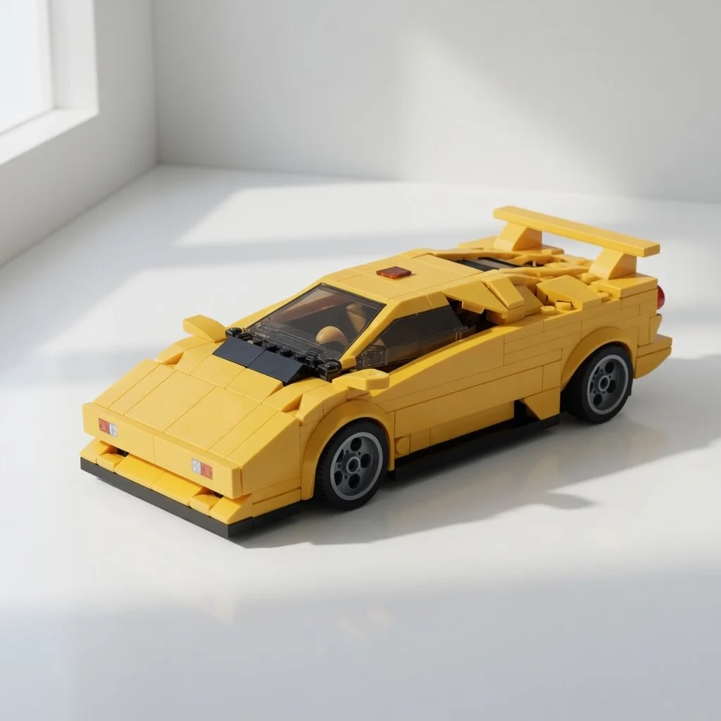 

Speed Racing Car Model MOC Building Bricks Top Tier Sports Car Modular Technology Children Assemble Toys Suit Holiday Gifts
