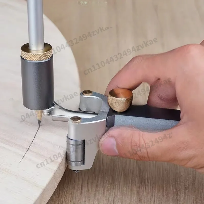 Multifunctional Scribing Tool Line Drawing Tool Measuring Gauge DIY Woodworking Scribe Tools
