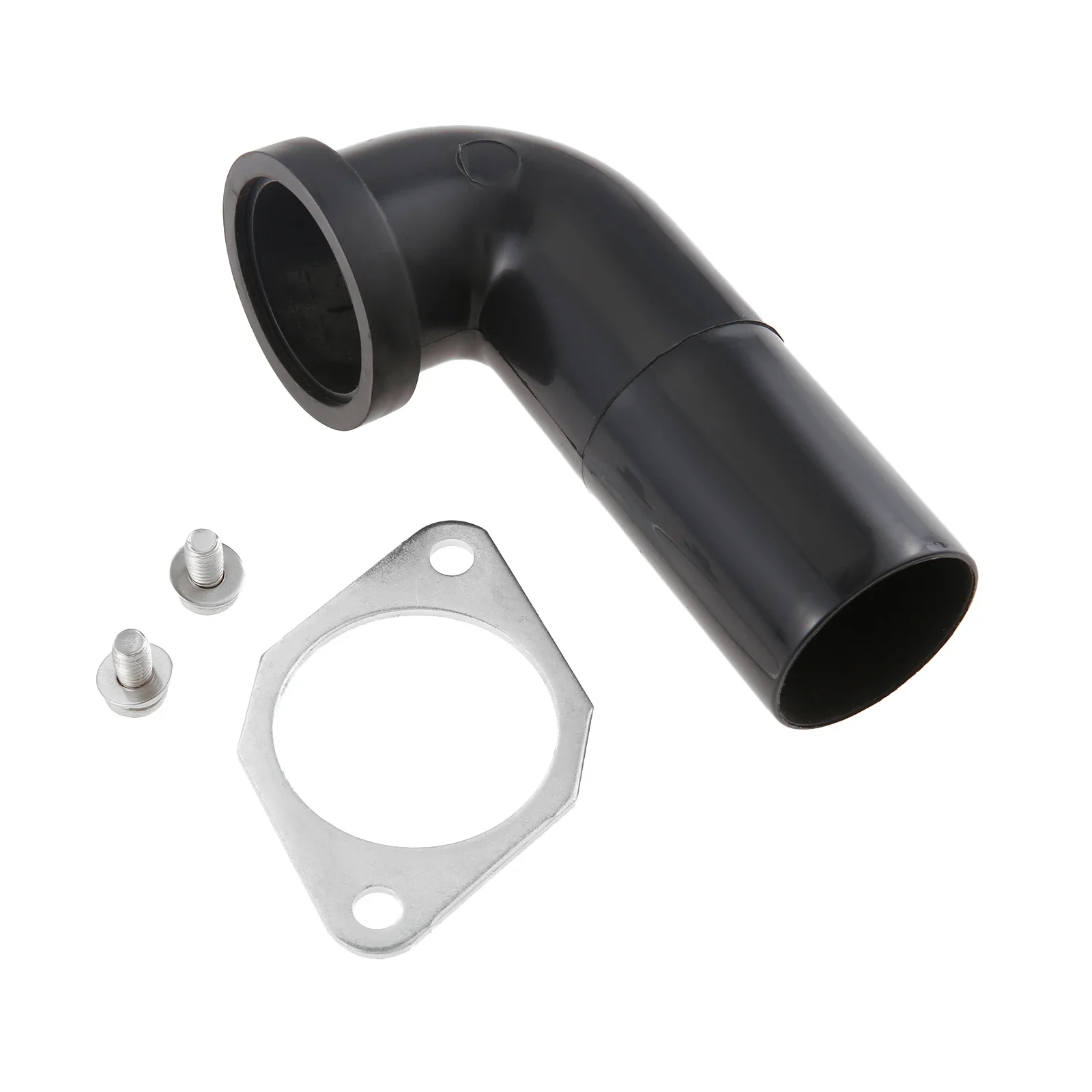 1Set Garbage Disposal Drain Elbow Replacement Kit with 1.5Inch Elbow Flange Gasket Screws Fit for All Moen Waste King Whirl Away