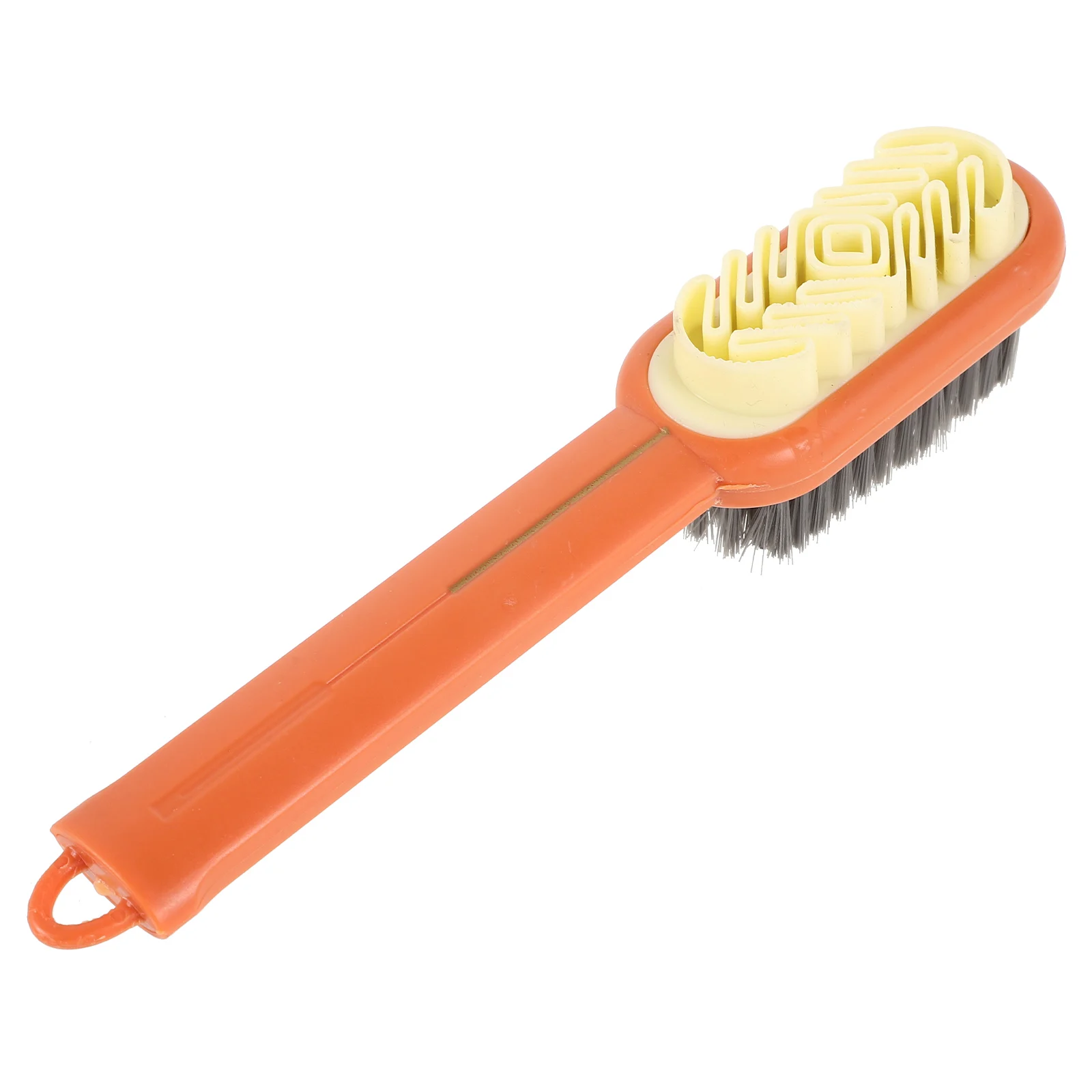 

Multifunctional Soft Rubber Scrub Brush For Bathroom Shoes Clothes Cleaning Double Sided Portable Laundry Stain Brush Household