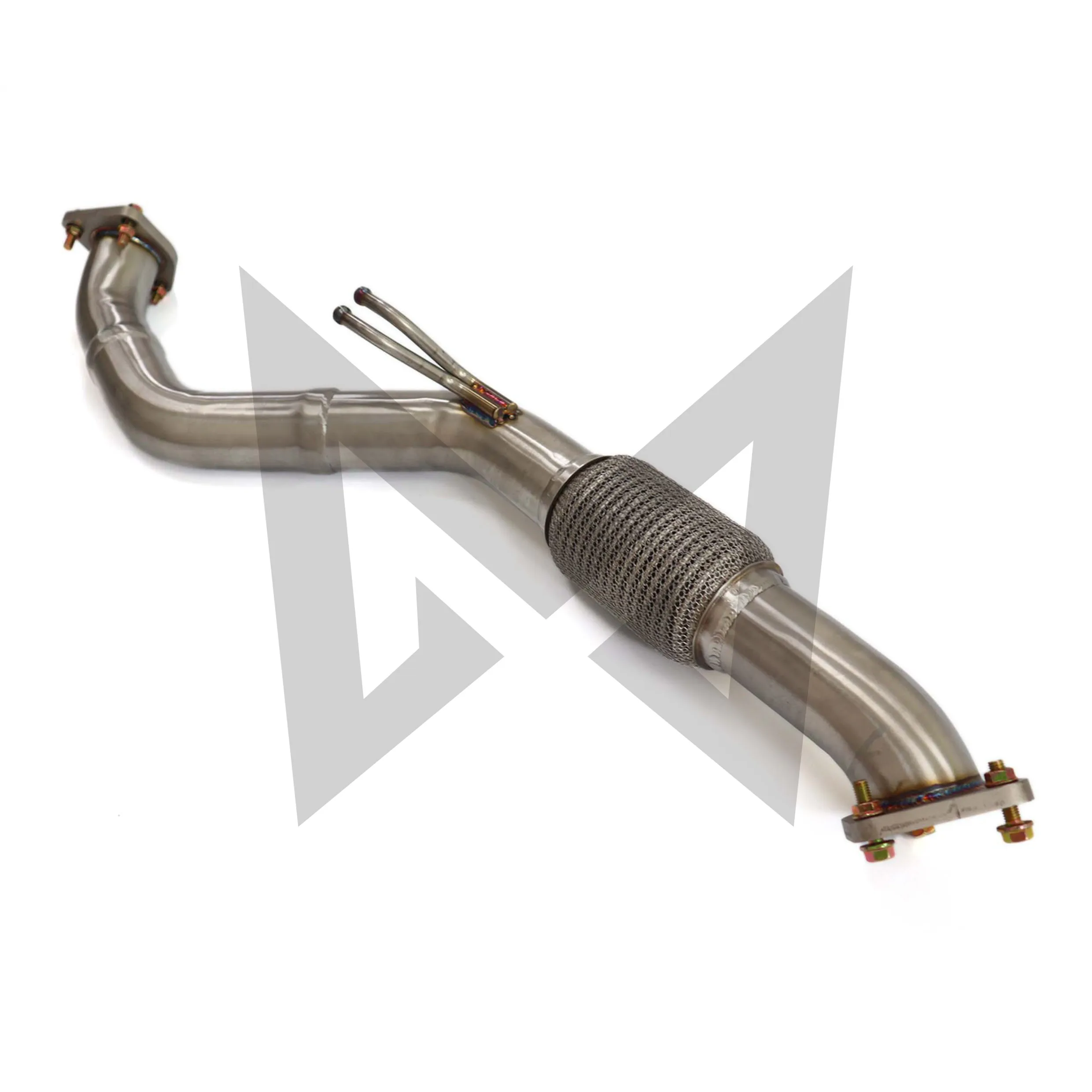 MANX Car Exhaust System for Honda Civic FE 11 Generation 1.5T Resonant tube Stainless steels Performance exhaust pipe