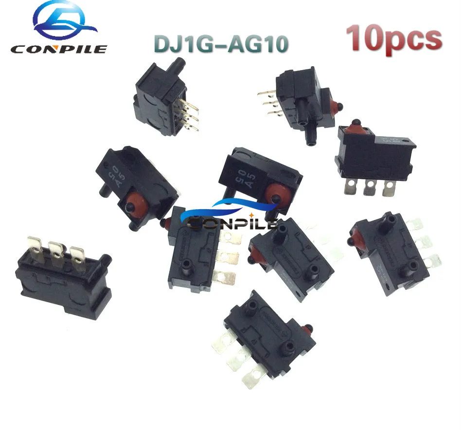 10pcs DJ1G-AG10 for Ford Focus trunk tail door lock micro switch vertical small limit switch