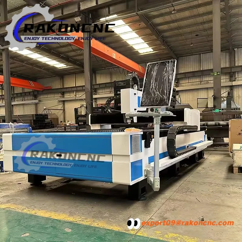 High Precision CNC Fiber Laser Cutting Machine 3015 Metal Laser Cutter for Sheet Metal Cutting 1500w 2kw 6kw 4kw Metal Laser