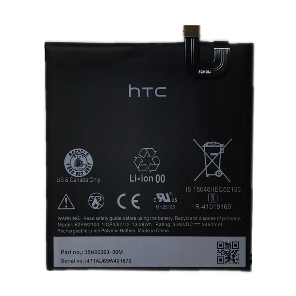 Batería Original de alta calidad para teléfono móvil, B2PW2100, B2PW4100, para HTC Google Pixel XL / Pixel / Nexus S1 M1 S 1 M 1