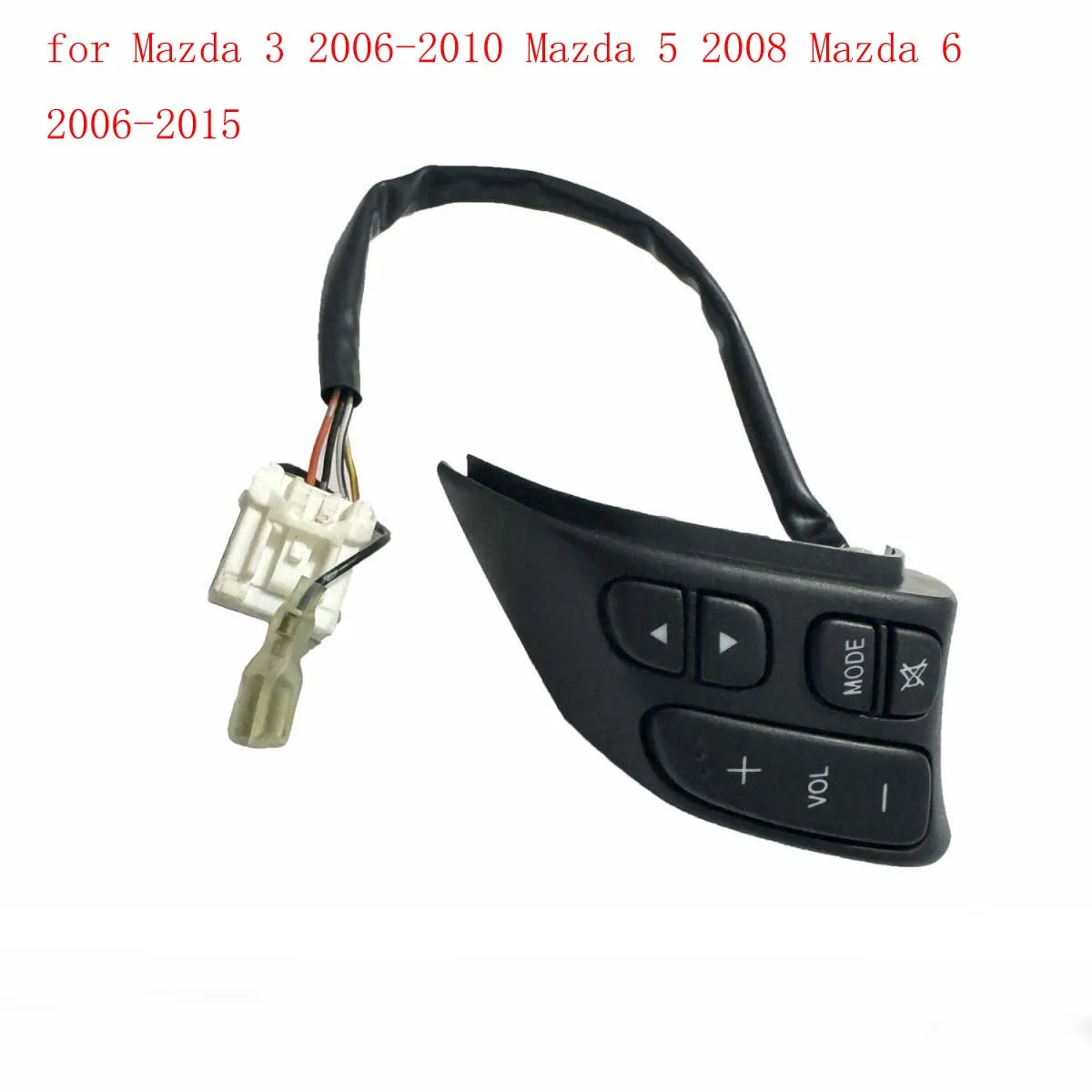 Multi Functional Steering Wheel Volume Speaker Control Switch Button For Mazda 6 2006-2015 for Mazda 3 2006-2010 Mazda 5 2008