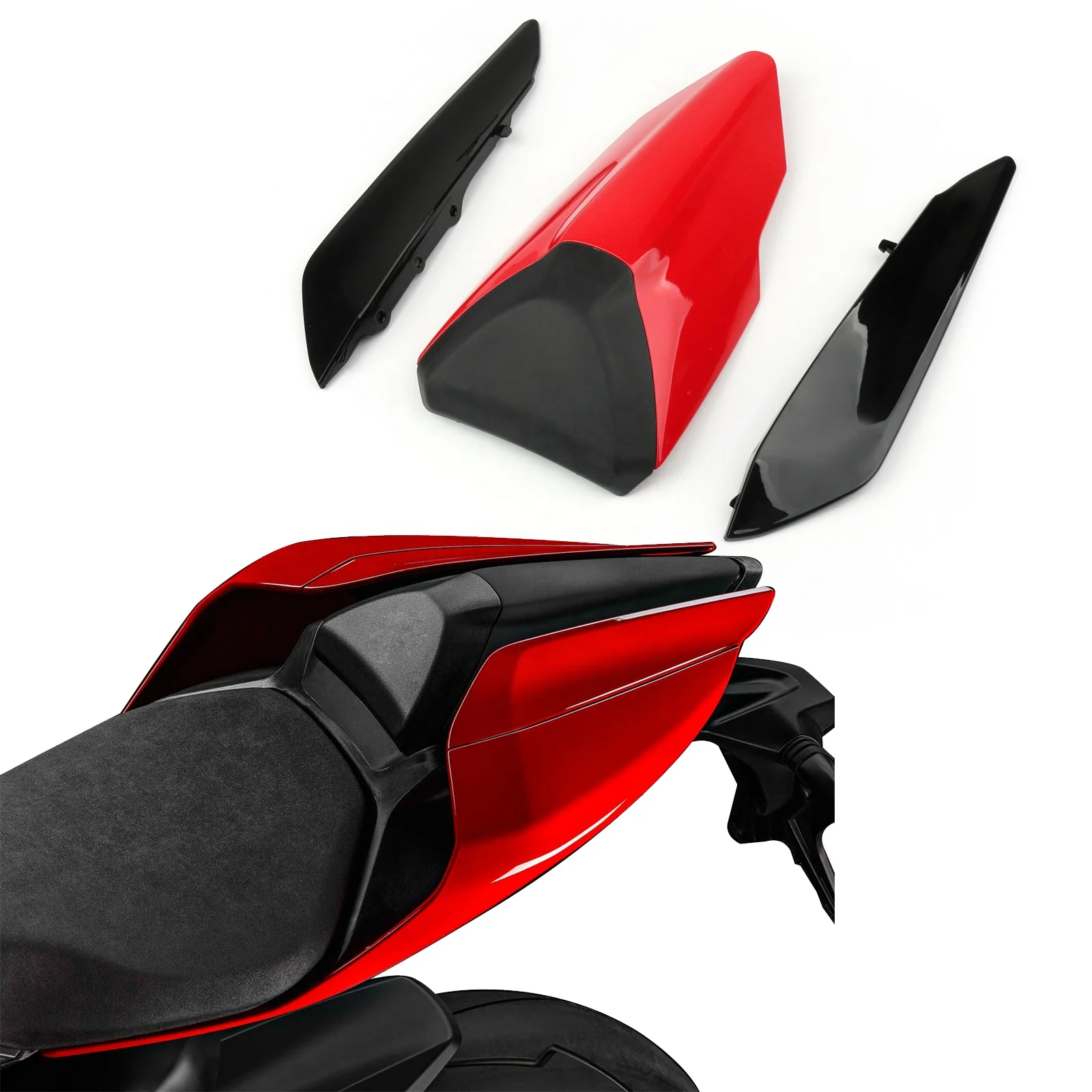 

Rear Single-seater Cover Set Trim Fairing Seat Cowl For Ducati 959 1299 Panigale