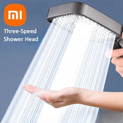 Xiaomi Mijia-Cabezal de ducha de alta presión, Panel grande de 13cm, 3 modos, cabezal de ducha de masaje con elemento de filtro, accesorios de baño, nuevo