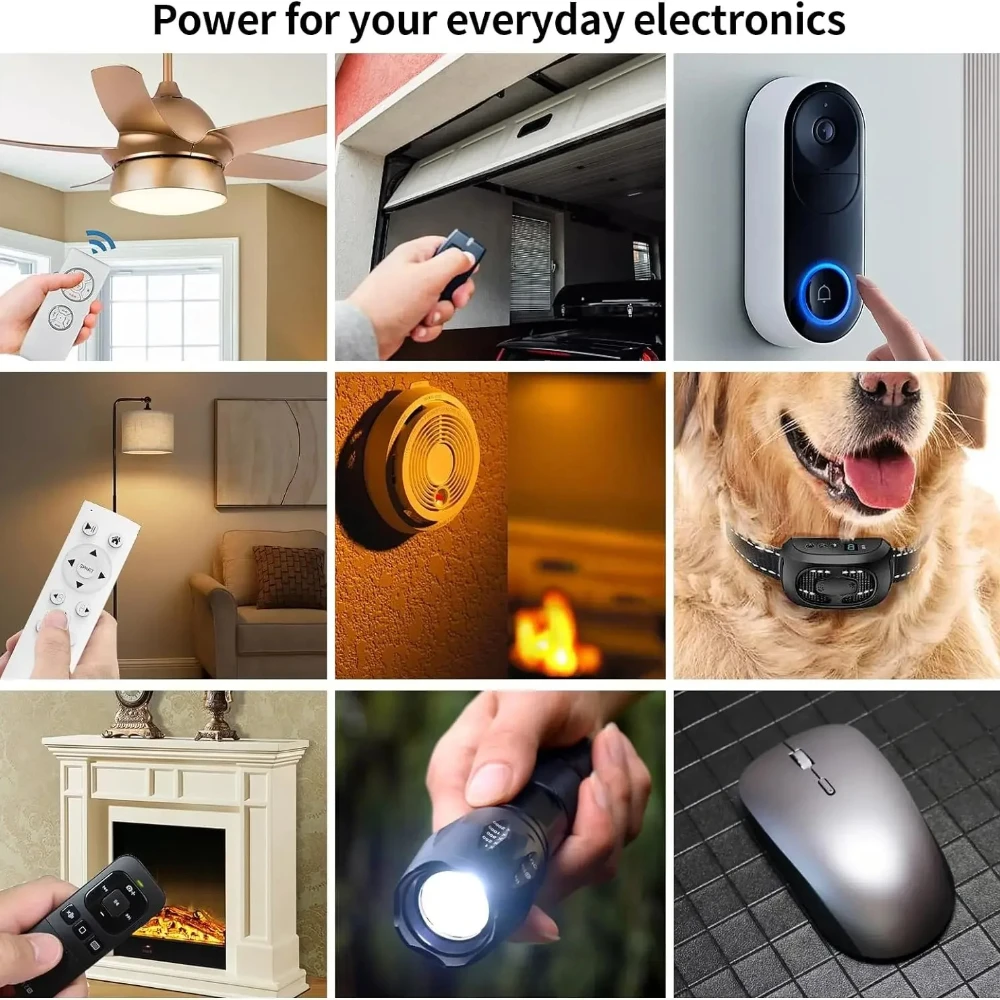 بطارية قلوية 12 فولت 23 أمبير/27 أمبير متعددة الرمز تدوم طويلاً، مجموعة 5-60 قطعة لمصباح ألعاب جرس الباب عن بعد (A23 E23A K23A L1028) #4