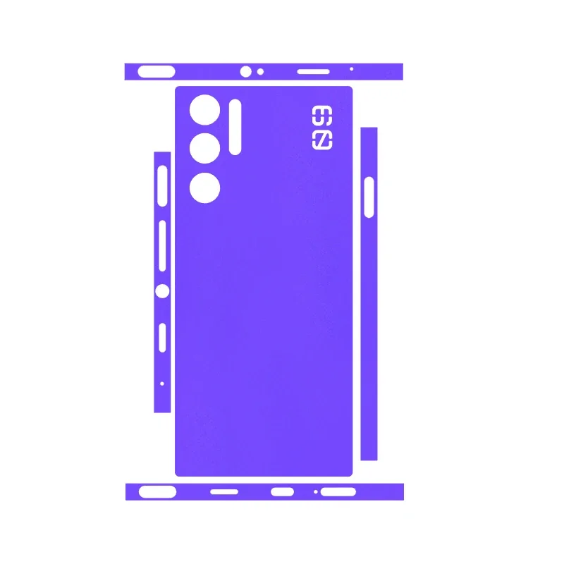 Colorful Matte Film Skin Phone Back +Sides Sticker For Nubia Red Magic 10 9 Pro Plus Z60 Z50 Z70 Ultra Z50S Pro Full Body Wrap
