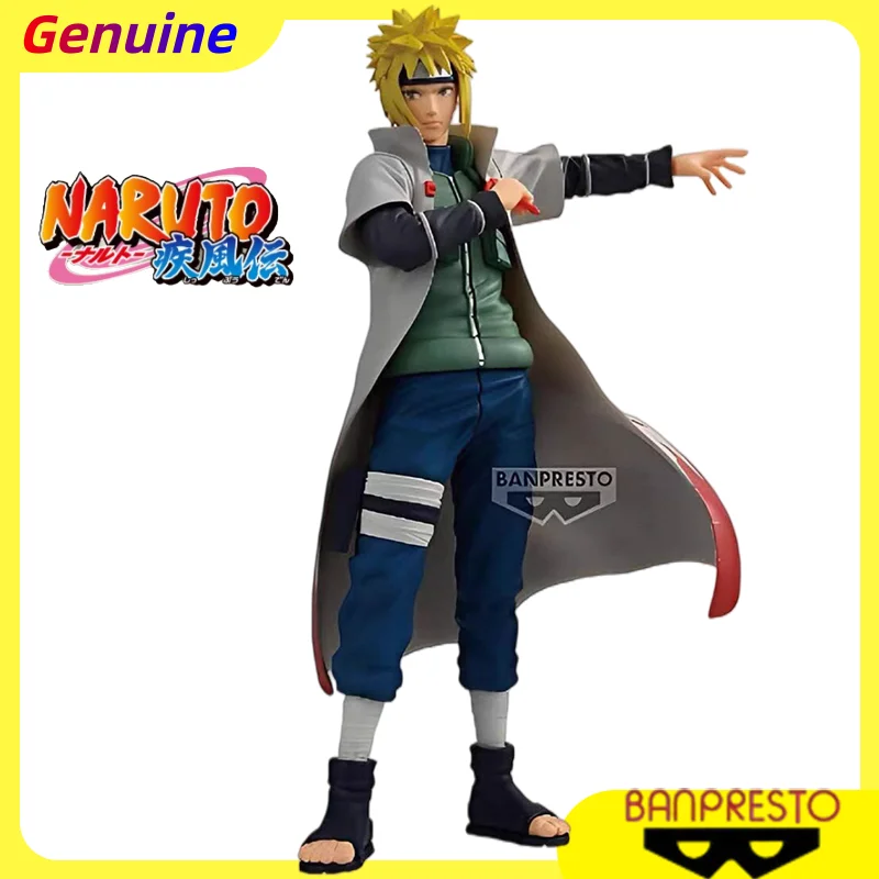 

【100%original】BANDAI BANPRESTO Naruto Shippuden Ninja Style Legend Namikaze Minato Collection Series Model Cartoon Character