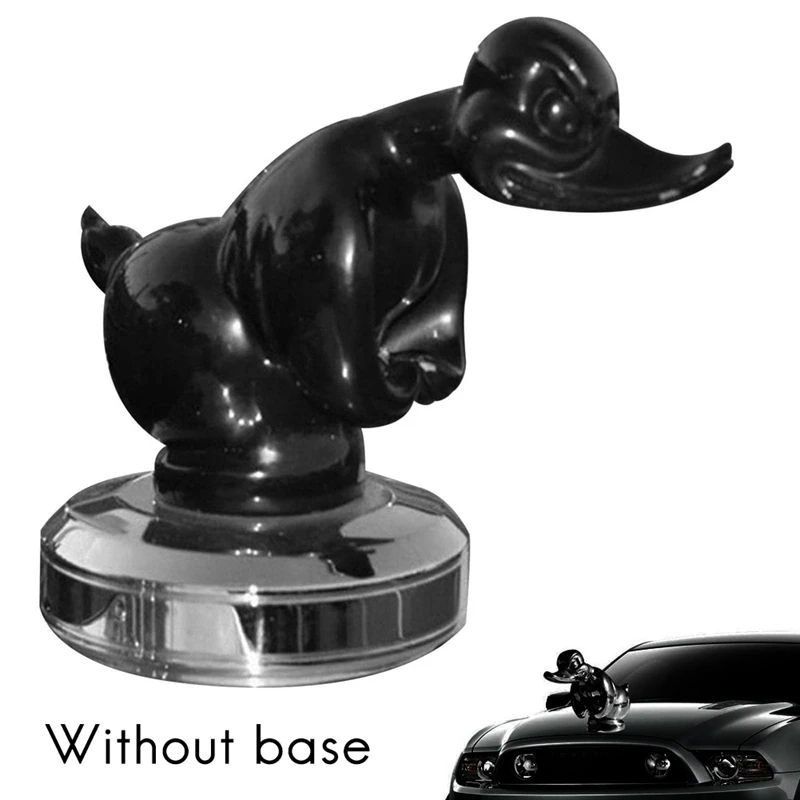 Angry Rubber Duck Hood Ornament, Car Emblem Convoy Hood Ornaments For Trucks, Cool Duck Ornament Car Emblem