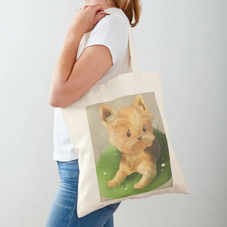 Teacup Yorkie Tote Bag