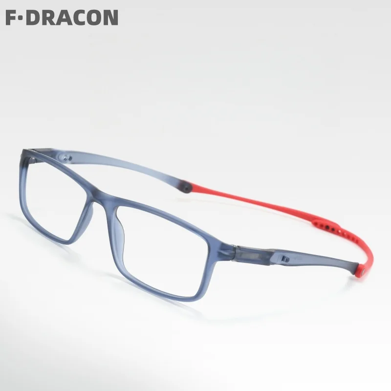 

Новые спортивные очки ультралегкие TR90, квадратная оправа для мужчин и женщин, с защитой от распадения, для оптических линз по рецепту, модель 9308TR