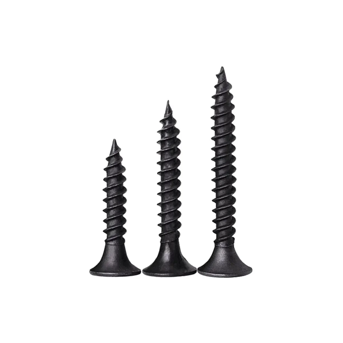 Hardened Self Tapping Screws, Cross Flat Head High-Strength Gypsum Board Wall Nails M3.5