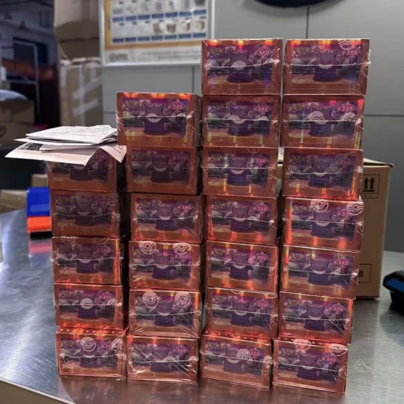 กล่องการ์ดสะสม PTCG รุ่น Gem Pack Vol.3 Gengar cBB3C ภาษาจีนตัวย่อ กล่องบูสเตอร์ Gem Pack Vol.2 Vol.1 การ์ดสะสม ของเล่น ของขวัญ