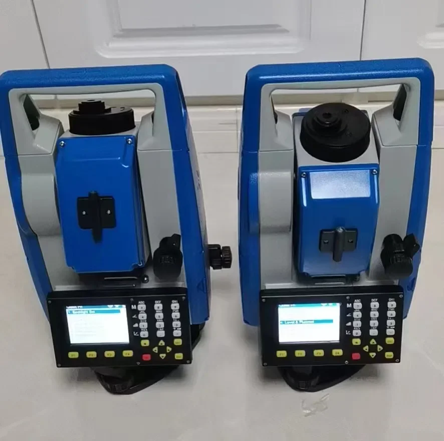 Total station R2 prism-free 600 meters dual-axis compensation eight-line LCD, display friction brake R3