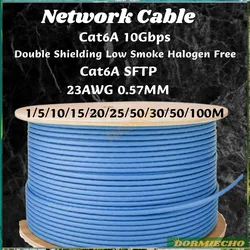 100% Original  RJ45 Ethernet Cable Cat6A High Speed SFTP Computer Lan Wire Patch Cord Double Shielding Internet Network Cable