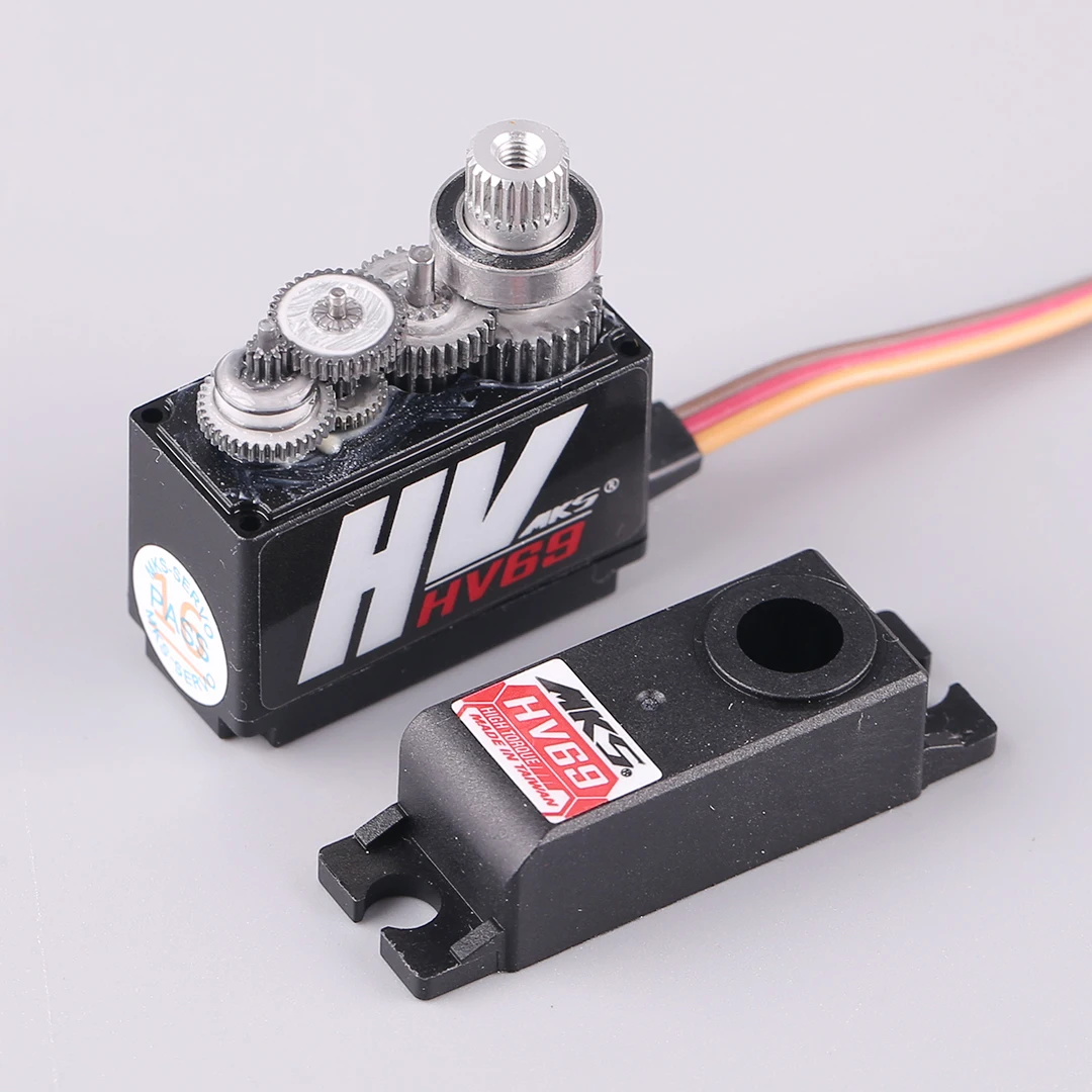New MKS HV69 Metal Gear Digital Servo Model Aircraft Server Drone Hollow Cup Motor