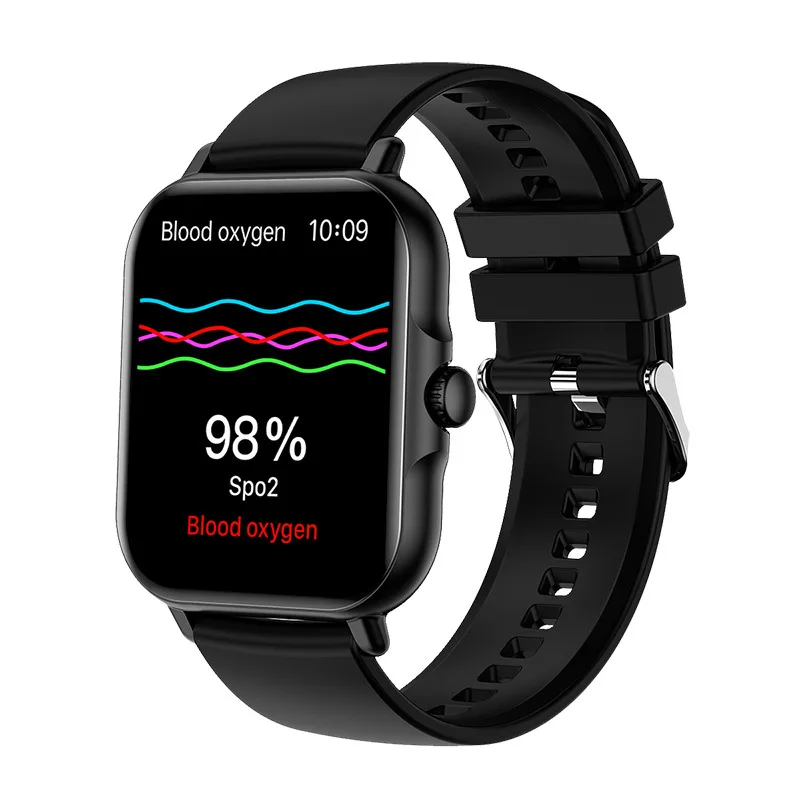 Reloj inteligente CY5 con control del ritmo cardíaco, pulsera deportiva con pantalla de 1,83 pulgadas, estilo Huaqiangbei S8, llamadas por Bluetooth