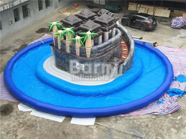 Water Play Equipment Inflatable Water Park On Ground Amusement Park Attractions For Inflatable Aquapark Water Park