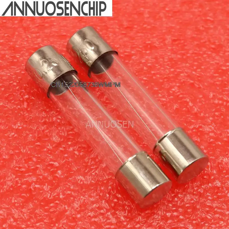 20PCS New and Original SMD fast blow high class glass fuses 250V glass tube fuse 6*30 0.1A/0.25A/0.5A/1.5A/3.15A/6.3A/1A/2A/3A