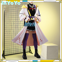 InYoYo Fura Kanato Cosplay Costume Vtuber April Fool's Day Feminine Clothing Fashion Uniform Halloween Party Outfit Customized