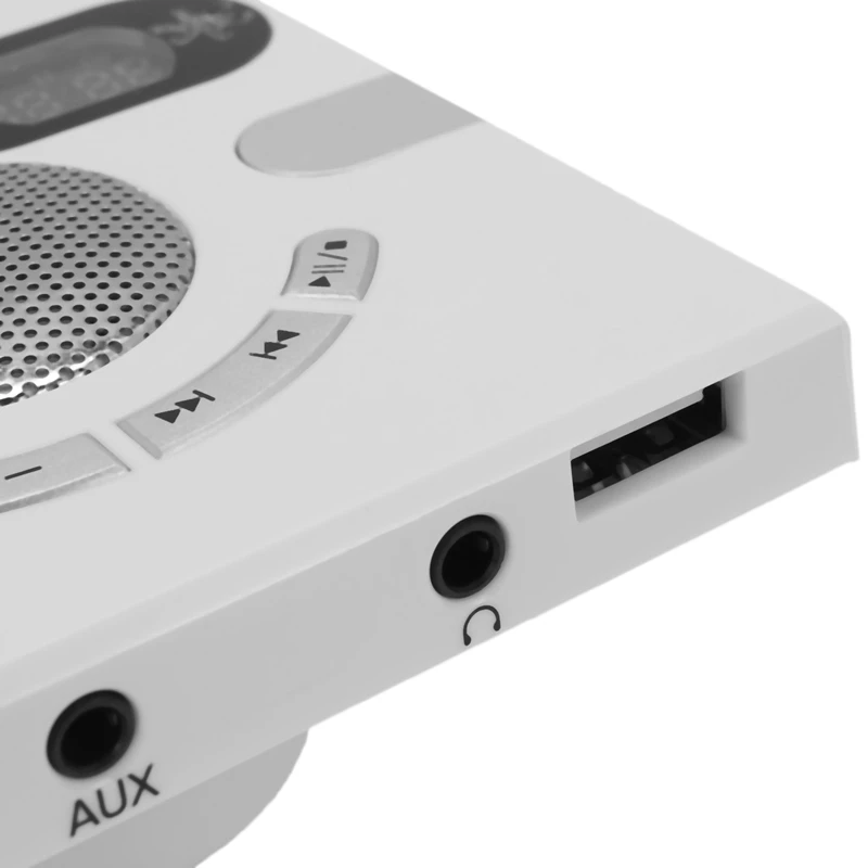 3X Wall Speaker Fm Radio With Time Display Headphone Jack Support Aux Audio Tf Card USB Disk Mp3 Player USB Charge image 4